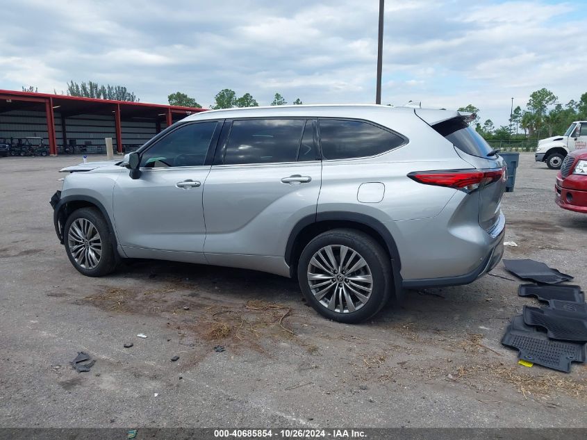 2021 Toyota Highlander Platinum VIN: 5TDFZRBH3MS129389 Lot: 40685854