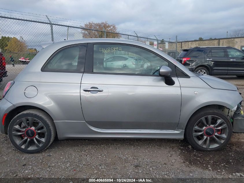 2015 Fiat 500 Turbo VIN: 3C3CFFHH9FT624243 Lot: 40685894