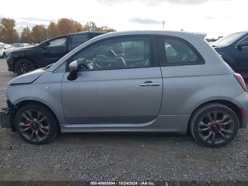 2015 Fiat 500 Turbo VIN: 3C3CFFHH9FT624243 Lot: 40685894