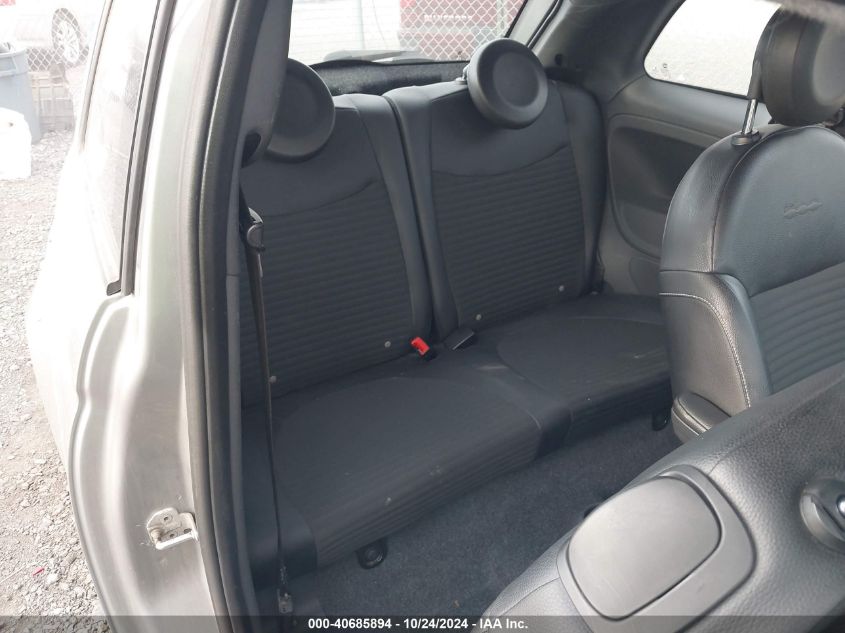 2015 Fiat 500 Turbo VIN: 3C3CFFHH9FT624243 Lot: 40685894