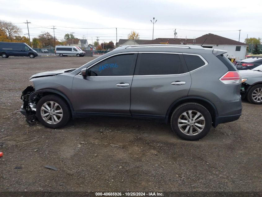 2015 Nissan Rogue Sv VIN: KNMAT2MT6FP519808 Lot: 40685926