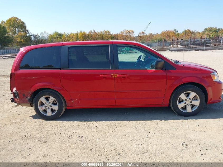 2016 Dodge Grand Caravan Se VIN: 2C4RDGBG9GR170341 Lot: 40685938