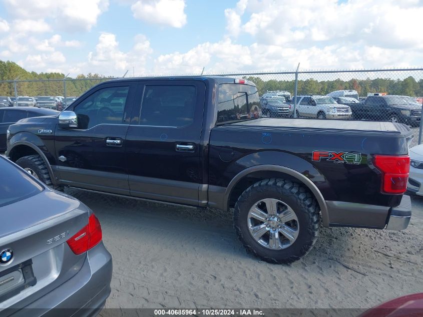 2019 Ford F-150 King Ranch VIN: 1FTEW1E58KFB57032 Lot: 40685964