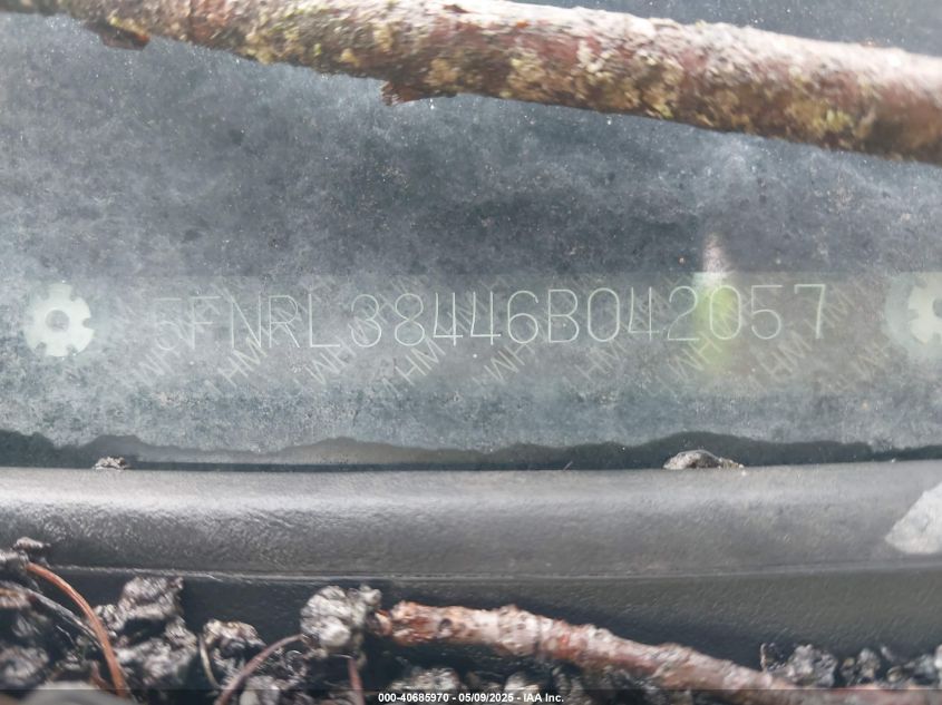 2006 Honda Odyssey Ex VIN: 5FNRL38446B042057 Lot: 40685970