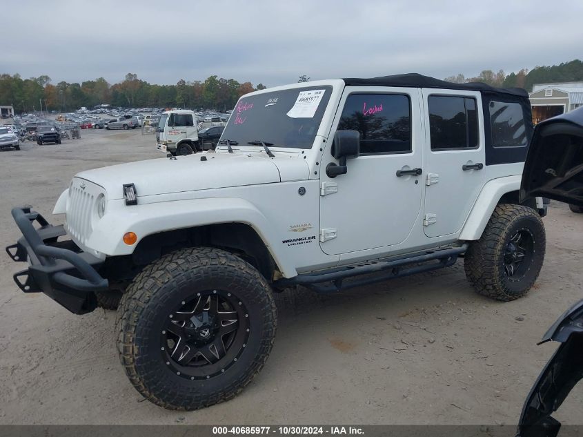 2015 Jeep Wrangler Unlimited Sahara VIN: 1C4BJWEG7FL614596 Lot: 40685977