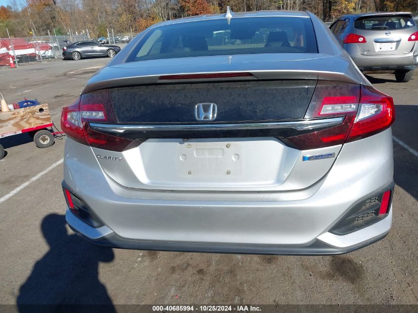 2018 Honda Clarity Plug-In Hybrid VIN: JHMZC5F15JC009450 Lot: 40685994