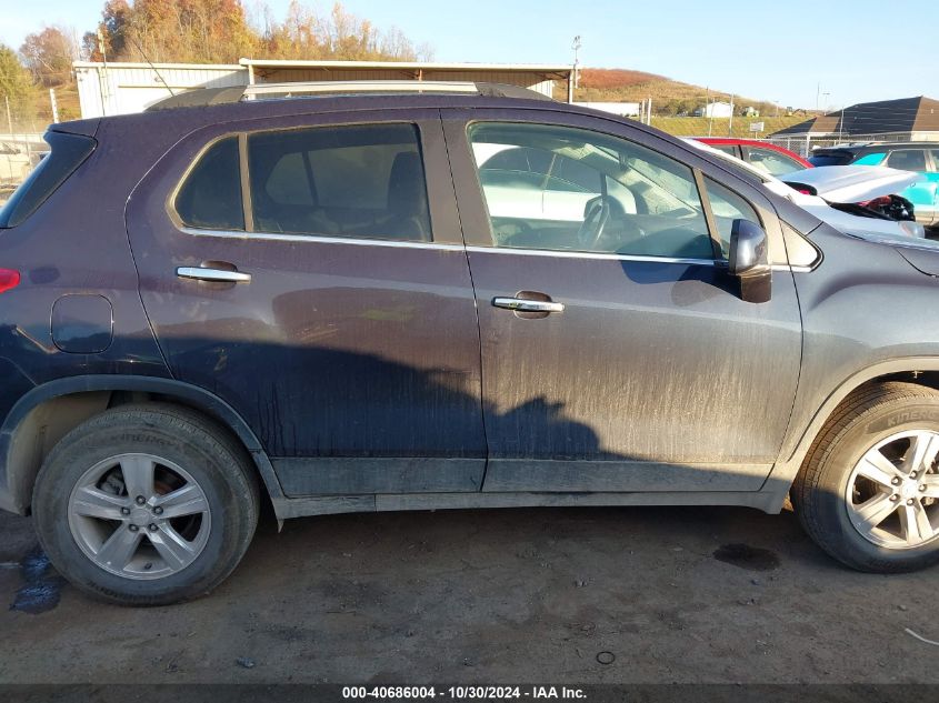 2019 Chevrolet Trax Lt VIN: 3GNCJPSB1KL154151 Lot: 40686004