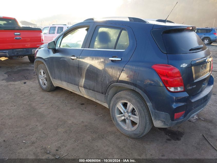 2019 Chevrolet Trax Lt VIN: 3GNCJPSB1KL154151 Lot: 40686004