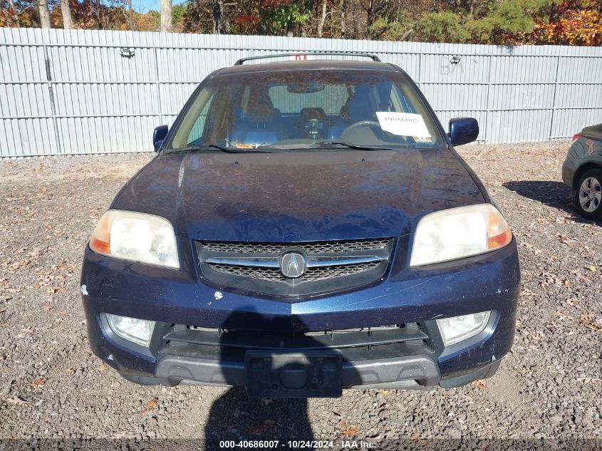 2003 Acura Mdx VIN: 12HNYD18663H55220 Lot: 40686007