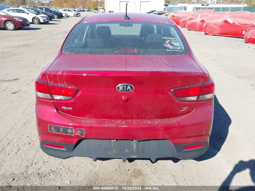 2019 Kia Rio S VIN: 3KPA24AB1KE197003 Lot: 40686018