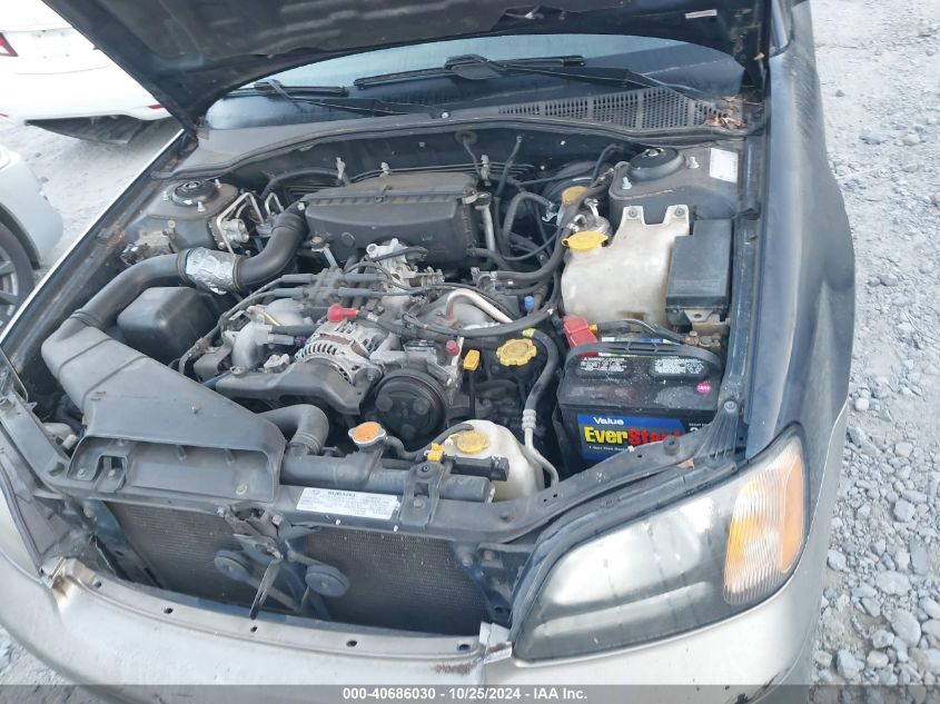 2001 Subaru Outback VIN: 4S3BH665517662897 Lot: 40686030