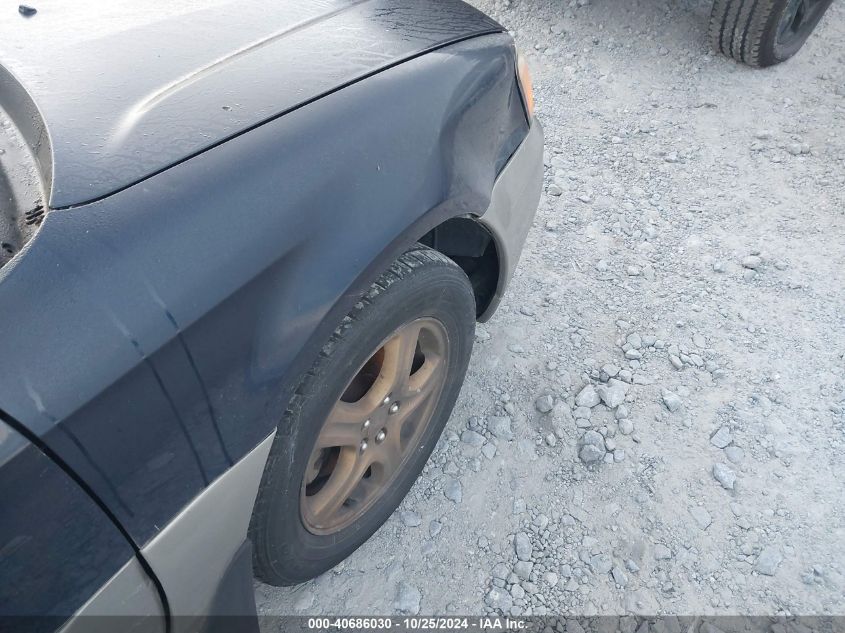 2001 Subaru Outback VIN: 4S3BH665517662897 Lot: 40686030