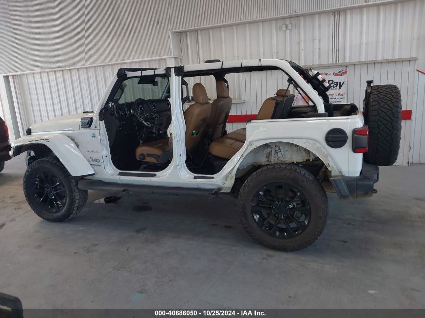 2021 Jeep Wrangler 4Xe Unlimited Sahara 4X4 VIN: 1C4JJXP6XMW734975 Lot: 40686050