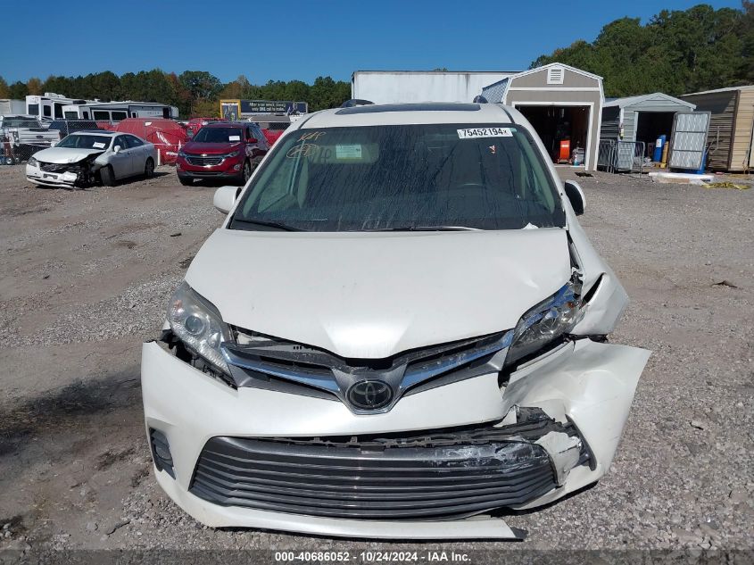 2020 Toyota Sienna Xle VIN: 5TDYZ3DC5LS024990 Lot: 40686052