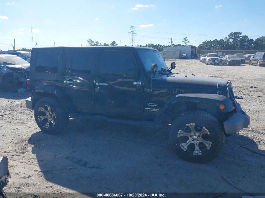 2007 Jeep Wrangler Unlimited Sahara VIN: 1J4GA591X7L156084 Lot: 40686067