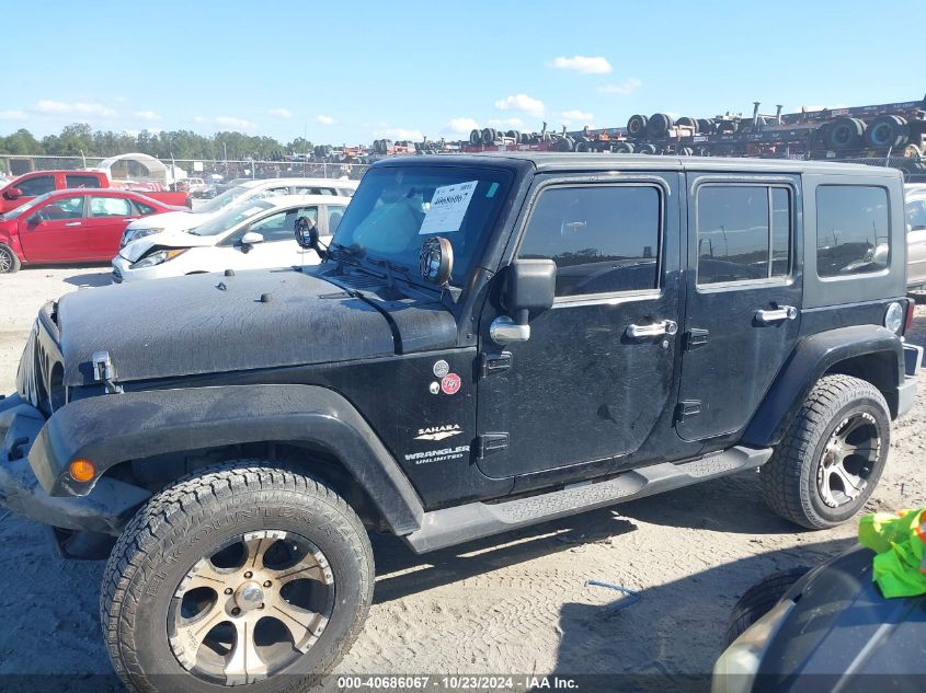 2007 Jeep Wrangler Unlimited Sahara VIN: 1J4GA591X7L156084 Lot: 40686067