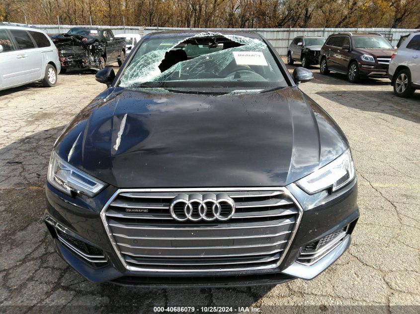 2018 Audi A4 2.0T Premium/2.0T Tech Premium VIN: WAUENAF40JN016305 Lot: 40686079