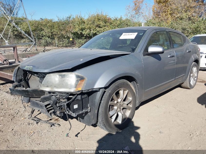 2013 Dodge Avenger R/T VIN: 1C3CDZBG3DN608334 Lot: 40686081