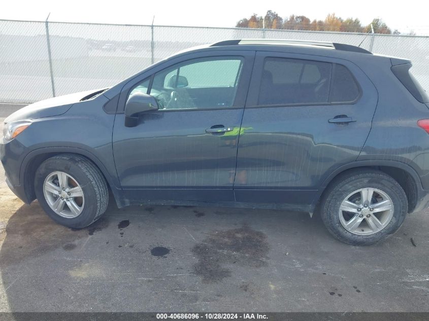 2022 Chevrolet Trax Fwd Lt VIN: KL7CJLSM4NB564495 Lot: 40686096