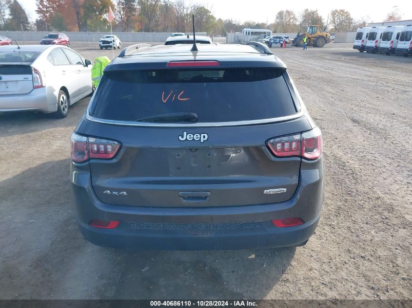 2019 Jeep Compass Latitude 4X4 VIN: 3C4NJDBB3KT813802 Lot: 40686110