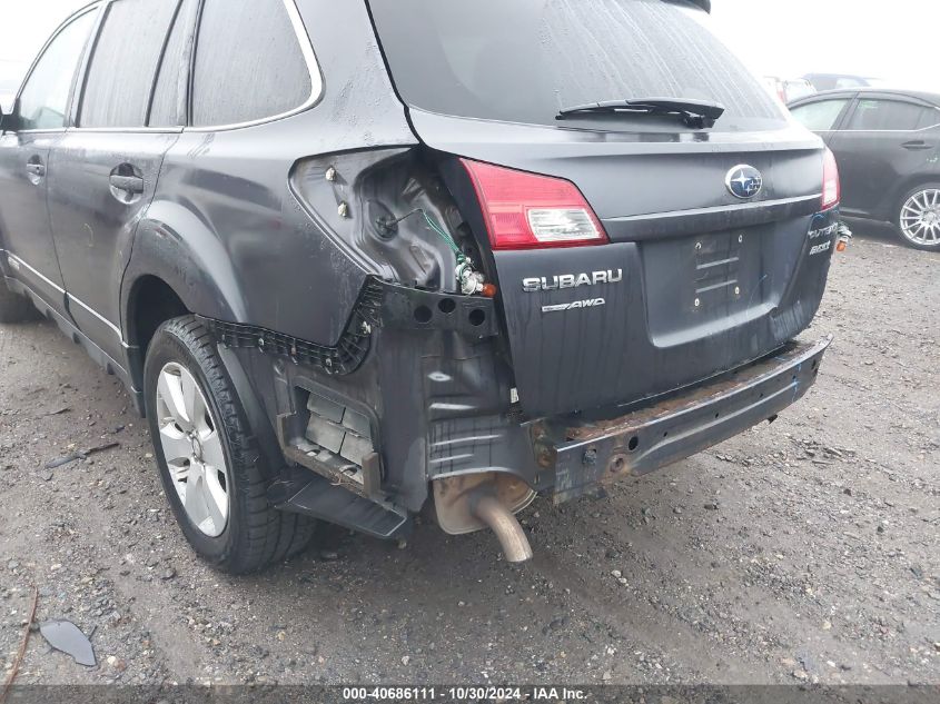 2011 Subaru Outback 2.5I Premium VIN: 4S4BRBCC9B3370876 Lot: 40686111