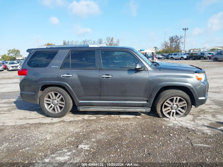 2010 Toyota 4Runner Limited V6 VIN: JTEBU5JR9A5014857 Lot: 40686122