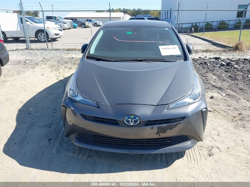 2022 Toyota Prius Le VIN: JTDKAMFU4N3170035 Lot: 40686140