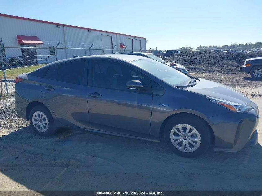 2022 Toyota Prius Le VIN: JTDKAMFU4N3170035 Lot: 40686140