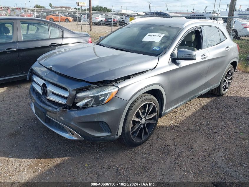 VIN WDCTG4EBXFJ180093 2015 Mercedes-Benz GLA 250 no.2