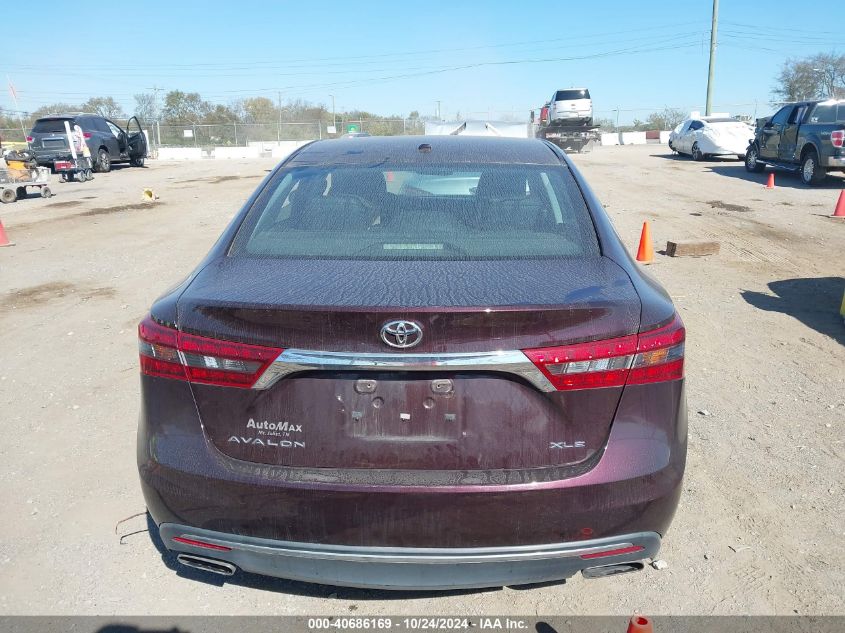 2016 Toyota Avalon Xle Premium VIN: 4T1BK1EB2GU210312 Lot: 40686169