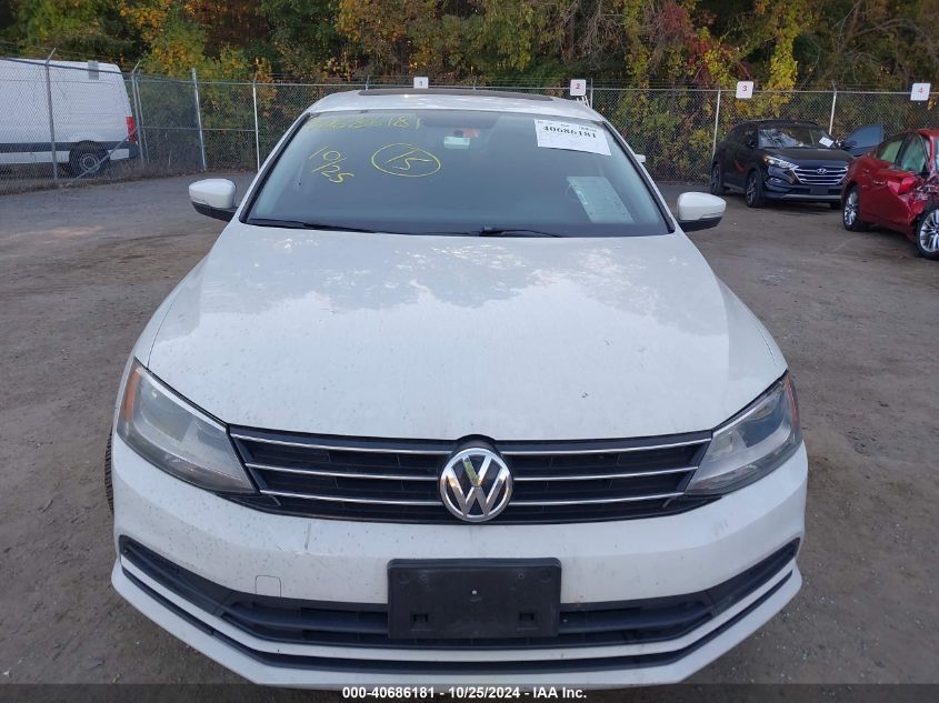 2015 Volkswagen Jetta 1.8T Se VIN: 3VWD17AJ5FM258550 Lot: 40686181