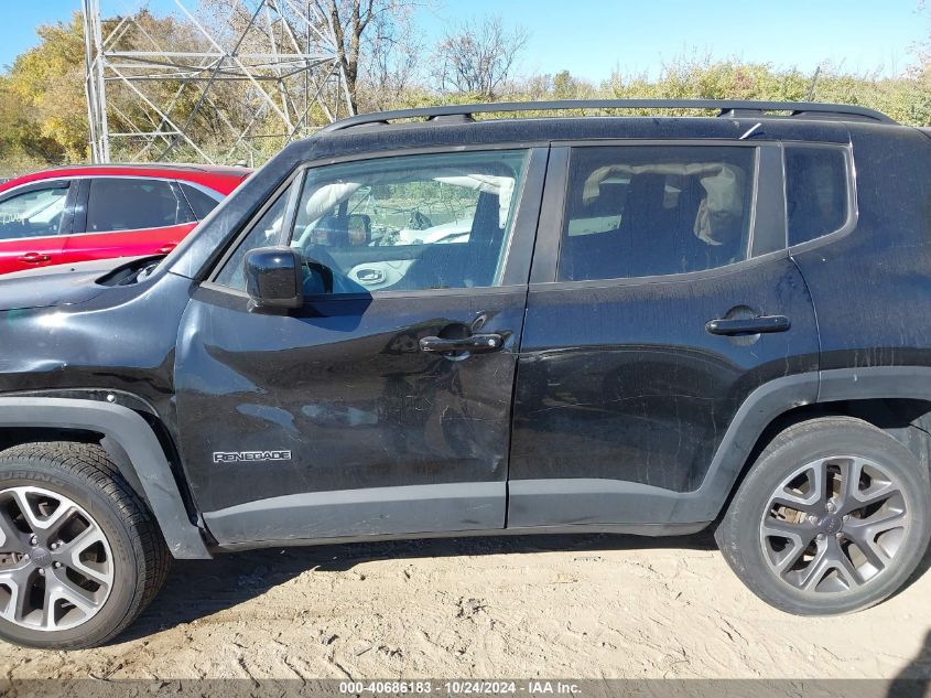 2018 Jeep Renegade Latitude 4X4 VIN: ZACCJBBB4JPH58603 Lot: 40686183