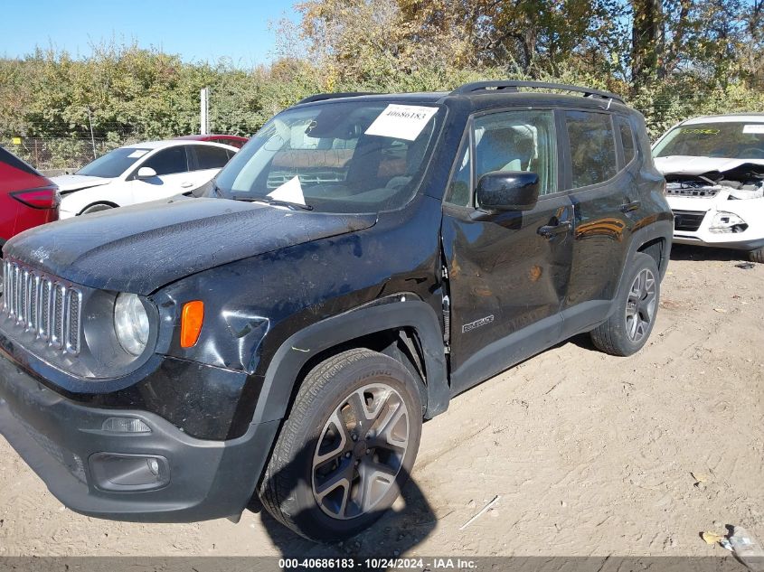 2018 Jeep Renegade Latitude 4X4 VIN: ZACCJBBB4JPH58603 Lot: 40686183