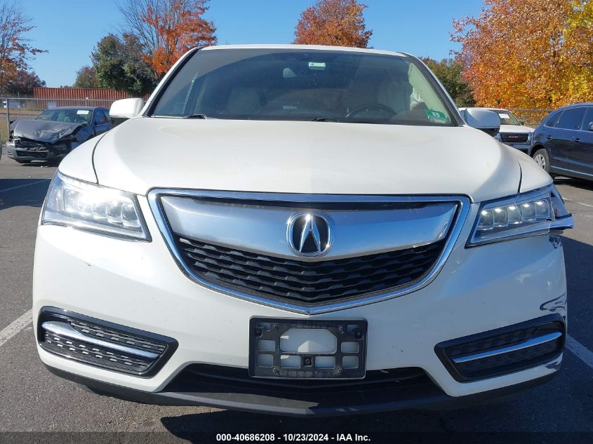 2014 Acura Mdx Technology Package VIN: 5FRYD4H49EB029770 Lot: 40686208