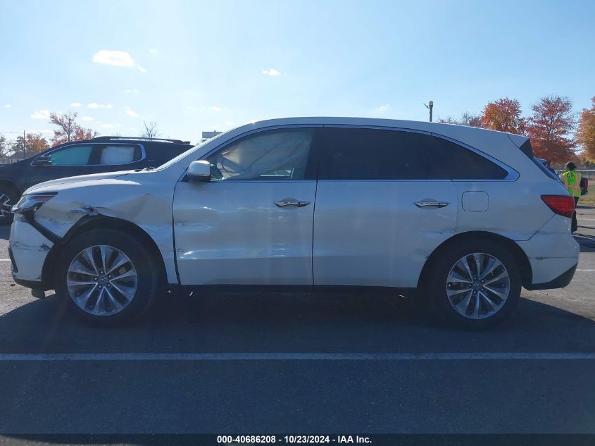 2014 Acura Mdx Technology Package VIN: 5FRYD4H49EB029770 Lot: 40686208