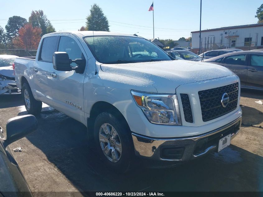 2019 Nissan Titan Sv VIN: 1N6AA1E5XKN500570 Lot: 40686220