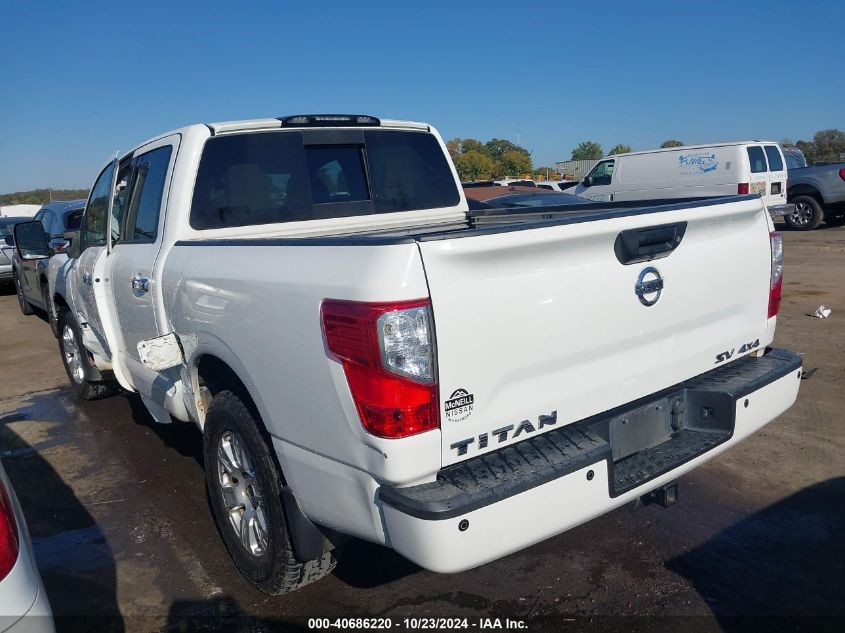 2019 Nissan Titan Sv VIN: 1N6AA1E5XKN500570 Lot: 40686220