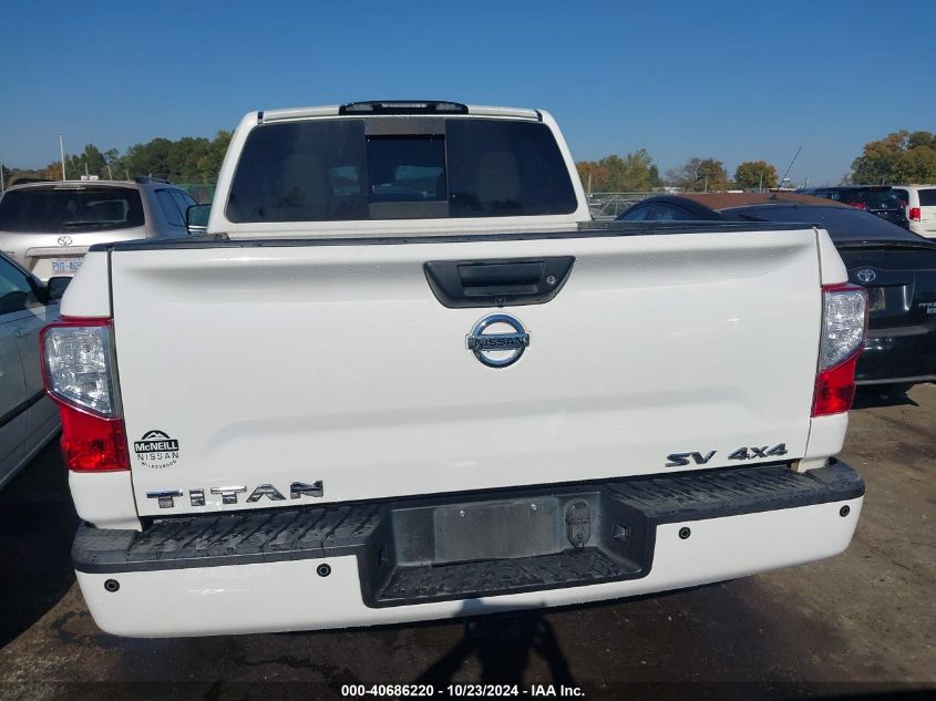 2019 Nissan Titan Sv VIN: 1N6AA1E5XKN500570 Lot: 40686220