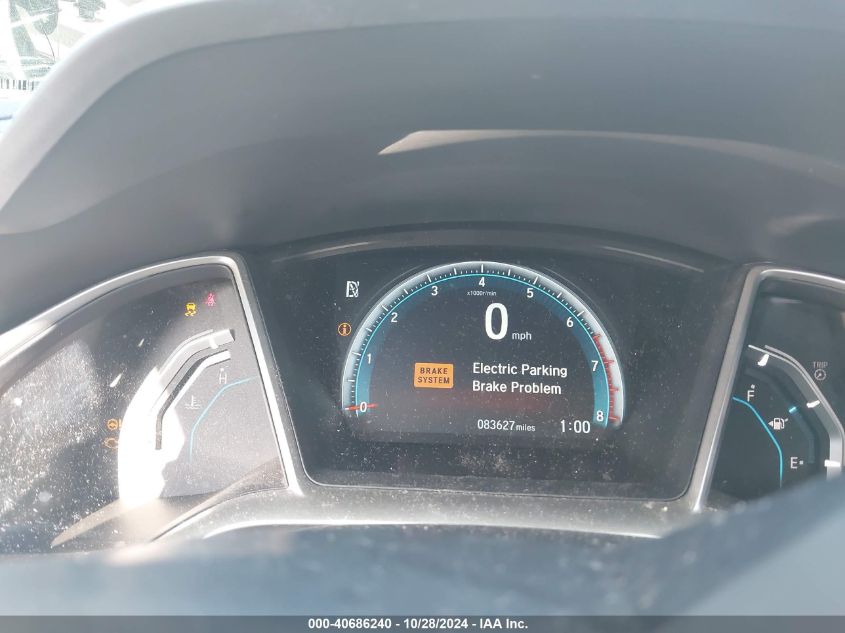 2018 HONDA CIVIC EX-T - 2HGFC1F38JH641596