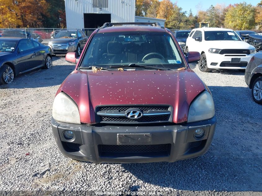 2006 Hyundai Tucson Gls/Limited VIN: KM8JN72DX6U377446 Lot: 40686248