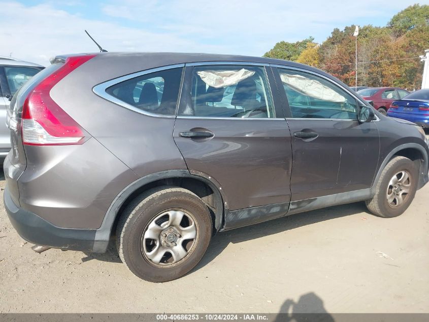 2014 Honda Cr-V Lx VIN: 2HKRM4H39EH653843 Lot: 40686253