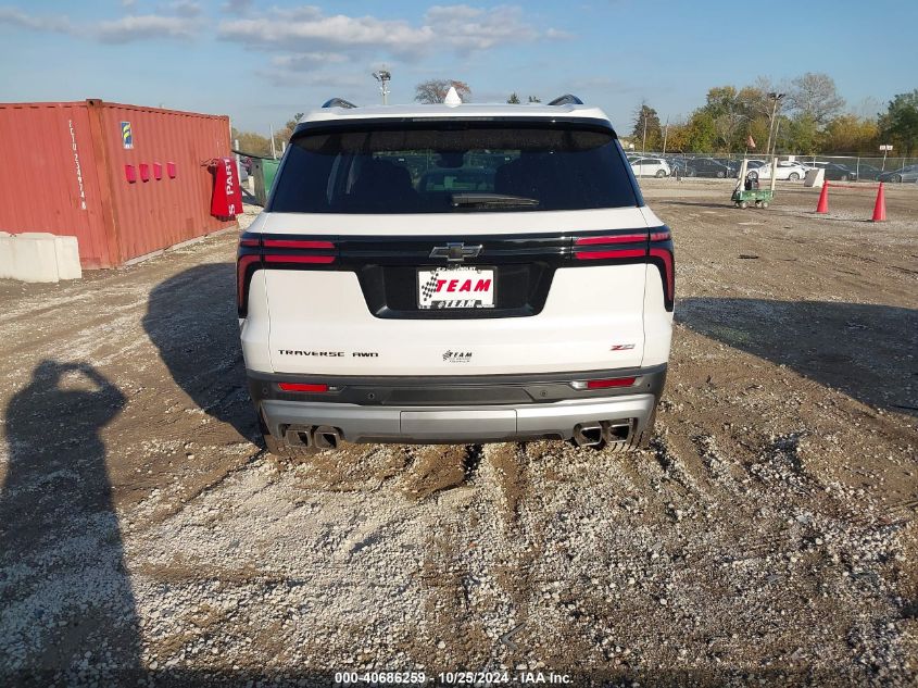 2024 Chevrolet Traverse Awd Z71 VIN: 1GNEVJKS1RJ192183 Lot: 40686259