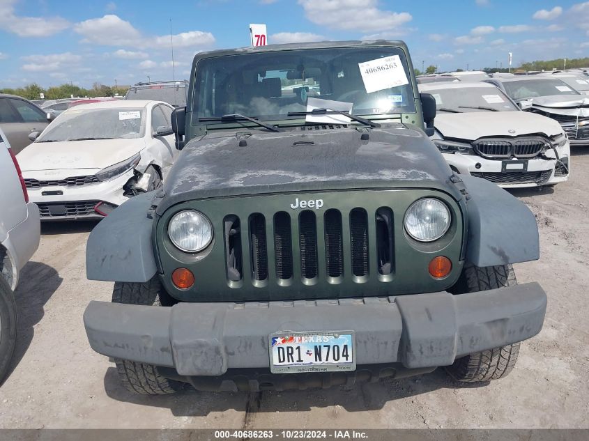 2009 Jeep Wrangler X VIN: 1J4FA24199L753330 Lot: 40686263