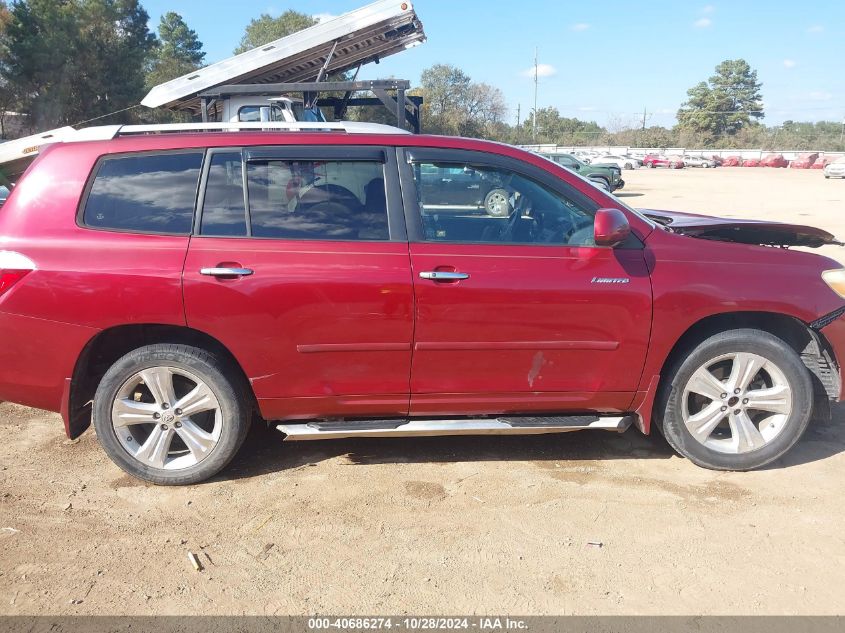 2008 Toyota Highlander Limited VIN: JTEDS42A382025026 Lot: 40686274