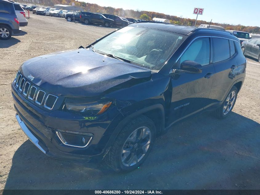 VIN 3C4NJDCB0LT216025 2020 Jeep Compass, Limited 4X4 no.2