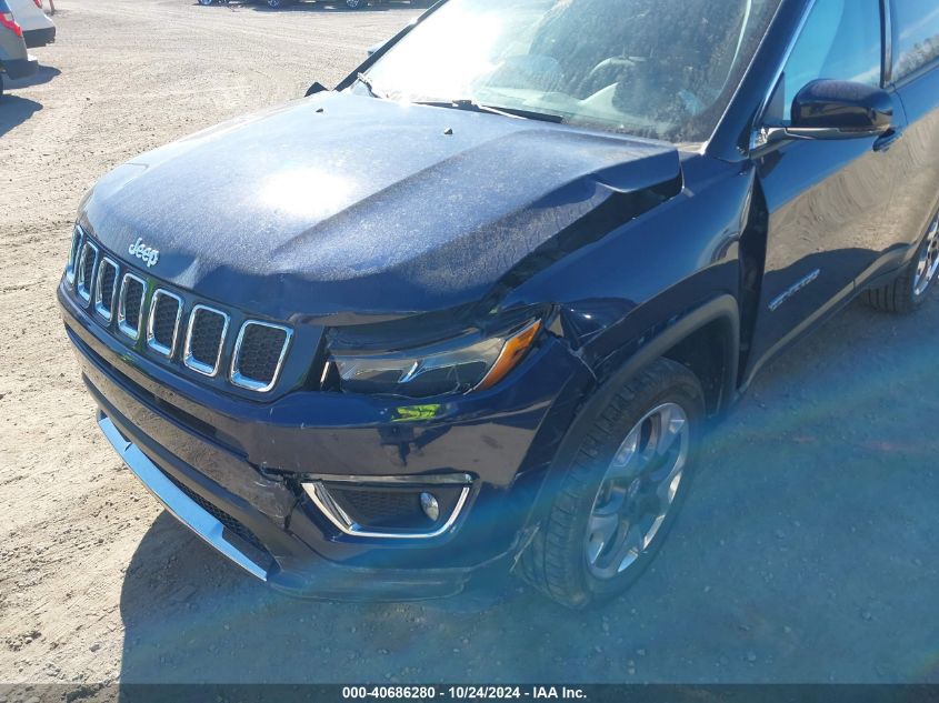 2020 Jeep Compass Limited 4X4 VIN: 3C4NJDCB0LT216025 Lot: 40686280