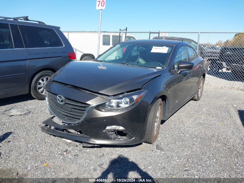 2014 Mazda Mazda3 I Touring VIN: JM1BM1V77E1134370 Lot: 40686337