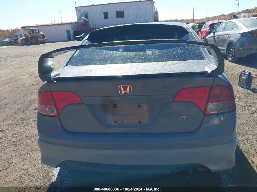 2008 Honda Civic Si/Si Mugen VIN: 2HGFA55568H711834 Lot: 40686336