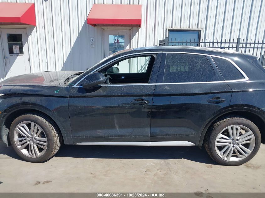 2018 Audi Q5 2.0T Premium/2.0T Tech Premium VIN: WA1BNAFY5J2243624 Lot: 40686391