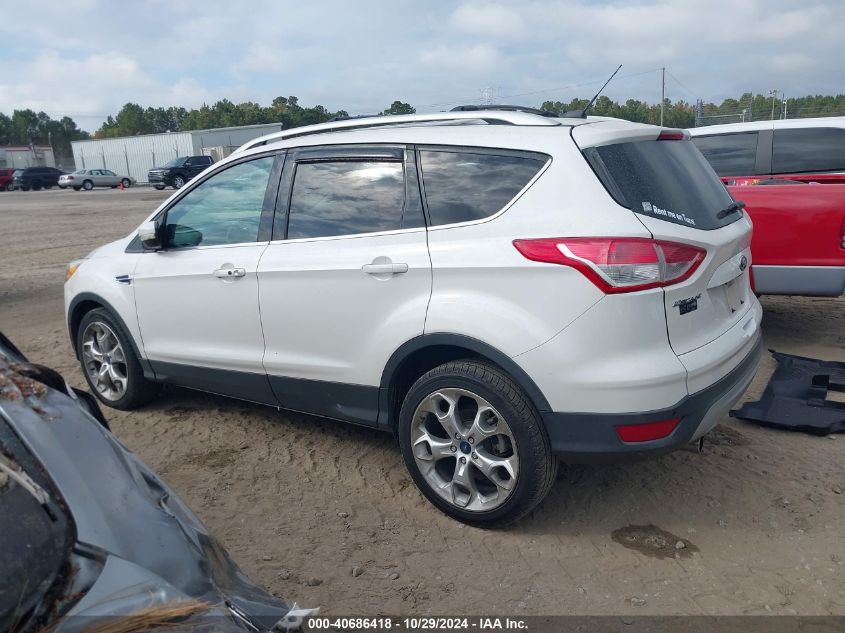 2013 Ford Escape Titanium VIN: 1FMCU0J9XDUB51291 Lot: 40686418